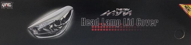 Perodua Myvi Lagi Best 11-14 Head Lamp Lid Cover Eye Lid With PAINTED