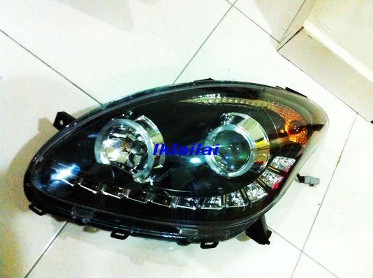 Perodua Myvi LED Daylight Projector Head Lamp With Rim Left Side Only