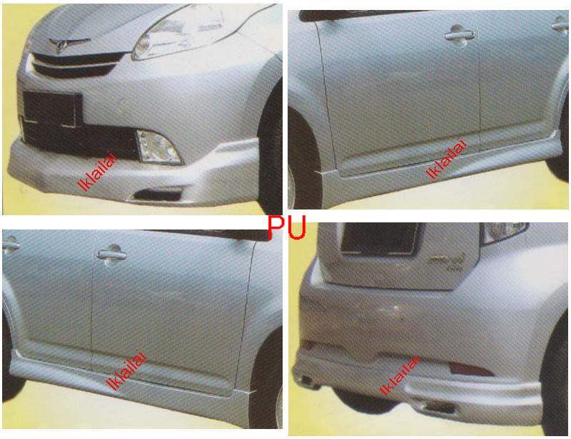 Perodua Myvi Mugen Full Set Skirting (end 2/9/2020 4:22 PM)