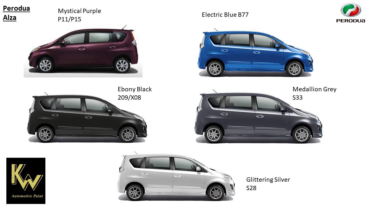 Perodua Touch Up Paint (end 1/8/2020 10:02 PM)