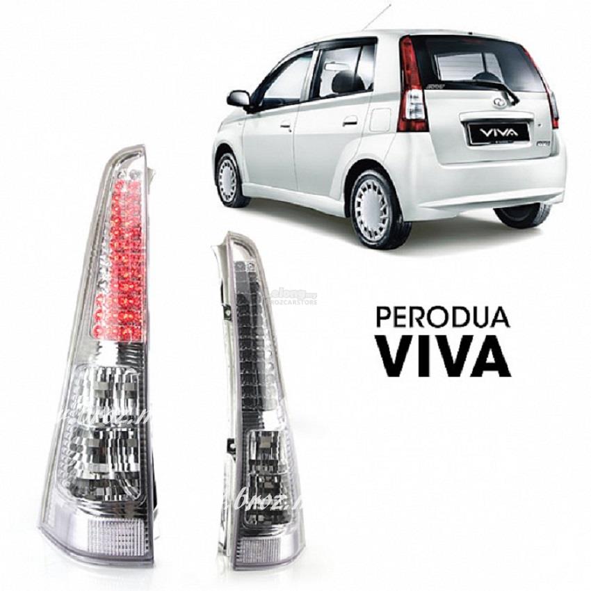 Perodua Viva Lamp Harga In Malaysia Perodua Viva Albino Led Tail Lamp 2 Pcs Set