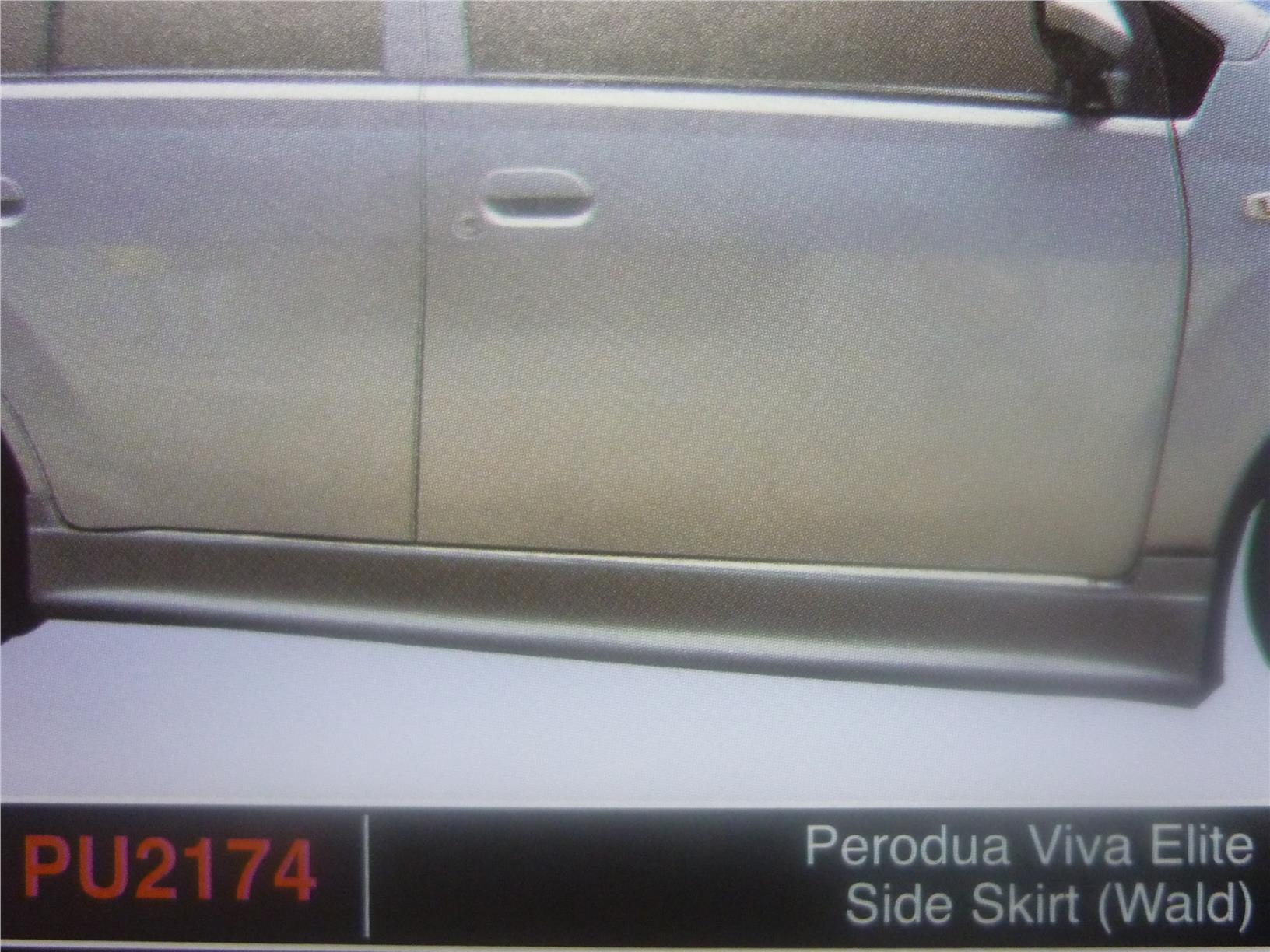 PERODUA VIVA ELITE SIDE SKIRT WALD P (end 6/13/2017 2:30 PM)