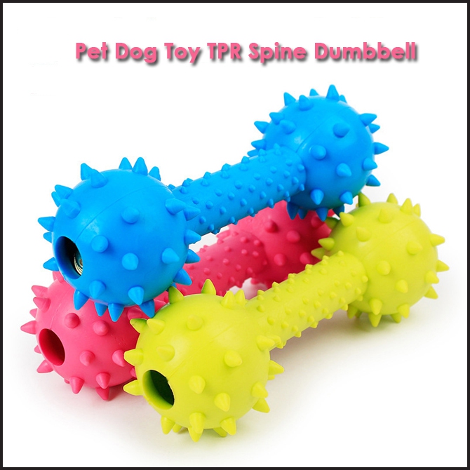 Pet Dog Toys Tpr Spine Dumbbell End 5 3 2021 12 00 Am
