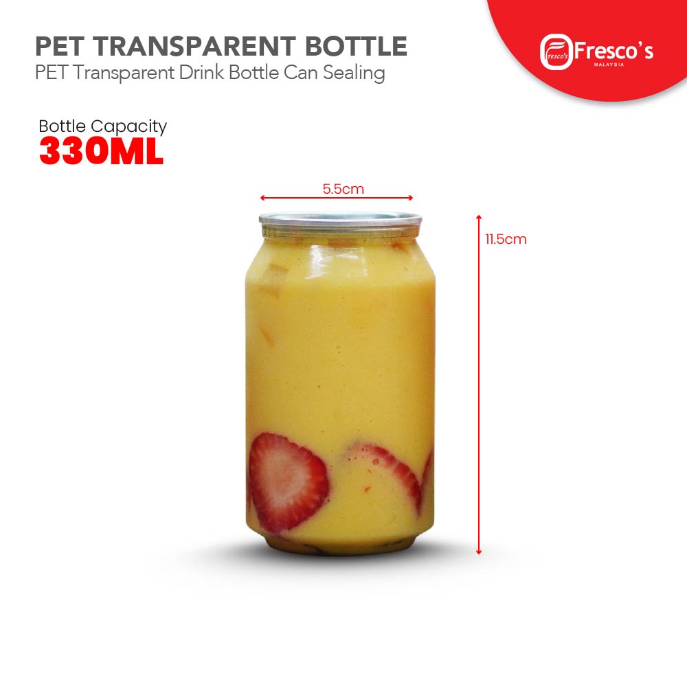 PET Pull Bottle Carton PET Transparent Bottle Can Sealing Bottle