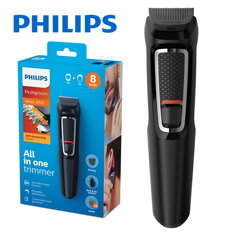 Tông đơ cắt tóc và làm tóc nhiều lớp 8-in-1 của Philips Series (MG3730 / 15)