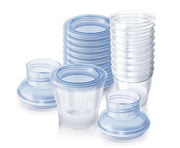 Philips Avent Breast Milk Storage Containers 10pcs (BPA Free)