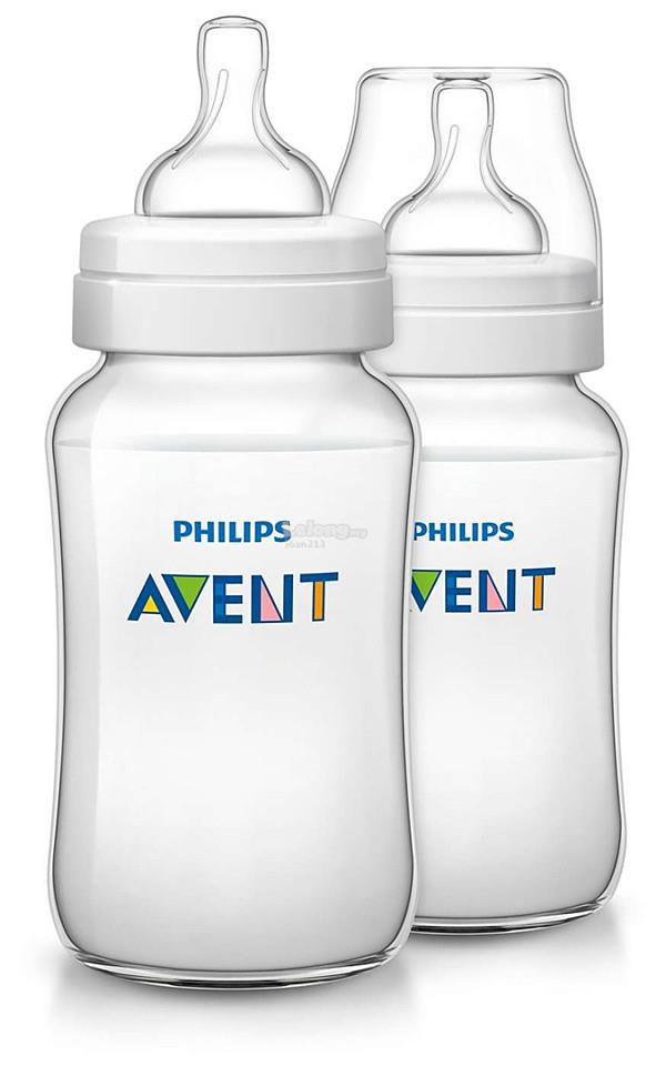 Philips Avent Classic+ Bottle 11oz/330ml Twin Pack