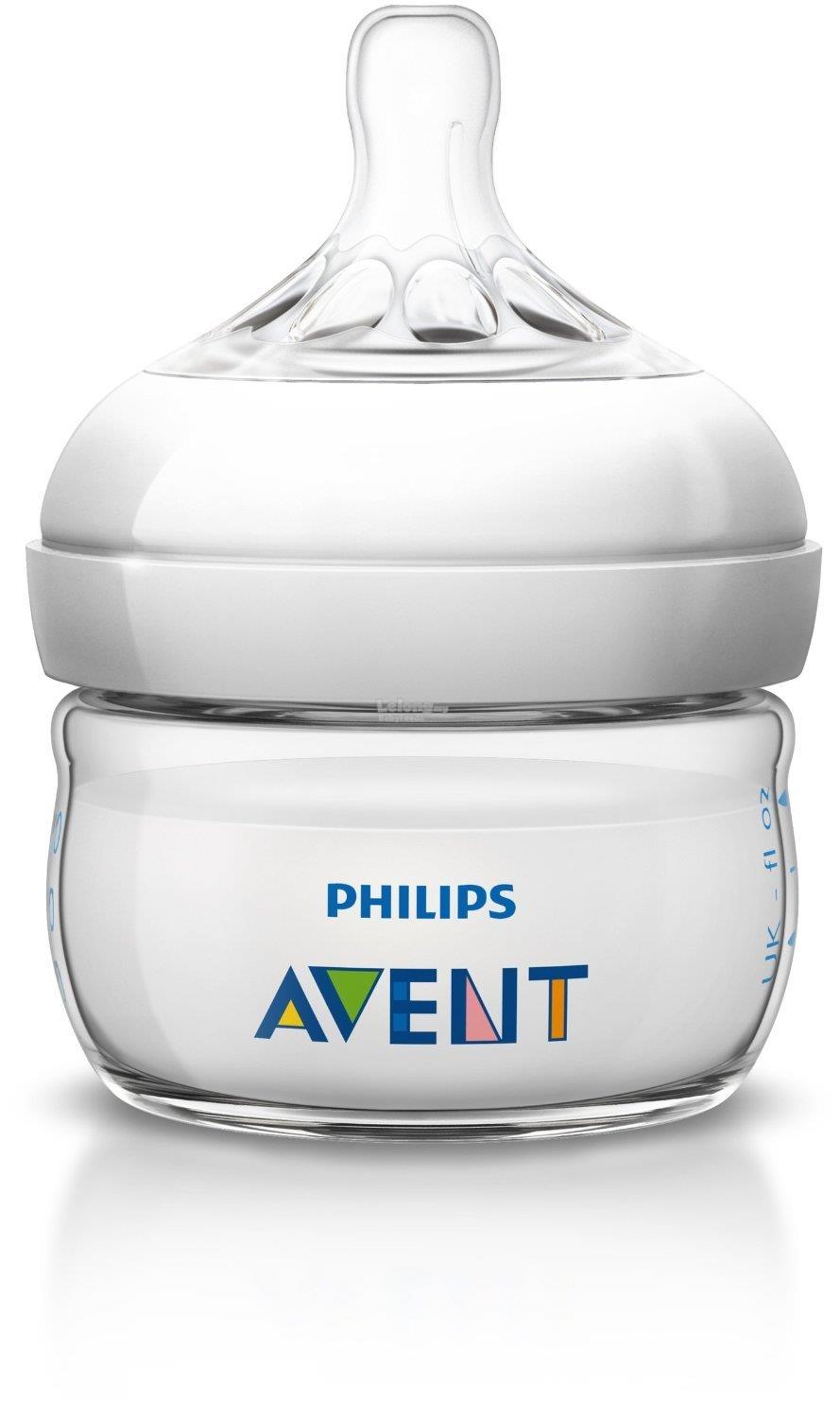 Philips Avent Natural Bottle 2oz 60ml Premature Newborn Botol Susu. ‹ ›