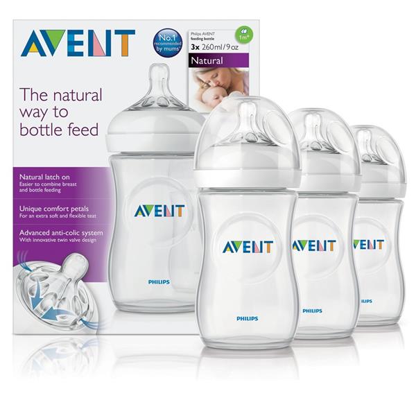 avent natural bottle price