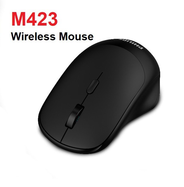 Philips M423 4 BUTTONS - SPK 7423 ( Wireless Optical Mouse Mice )-Laptop / Des