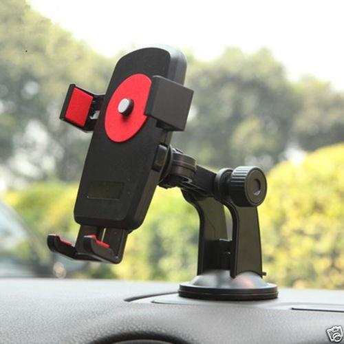 Phone Holder 360 Car Windshield Mount for Mobile Cell Phone GPS