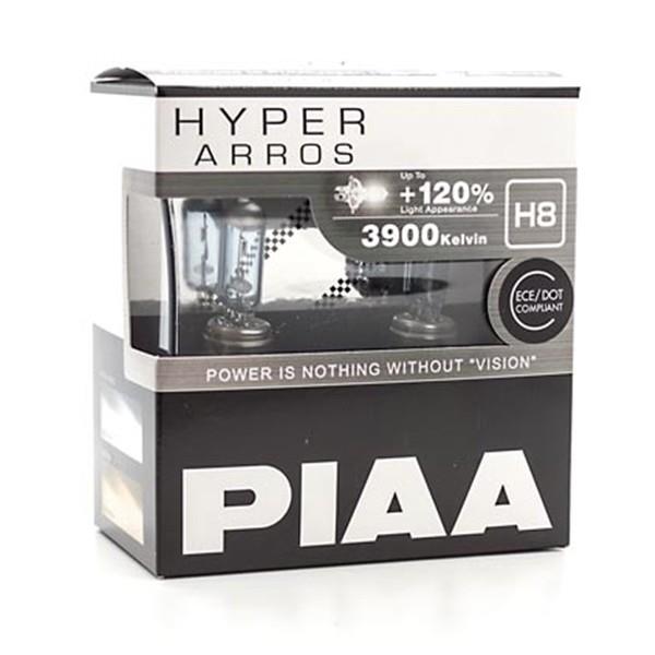 PIAA HYPER ARROS 3900K Halogen Bulb HE-904 (H8)