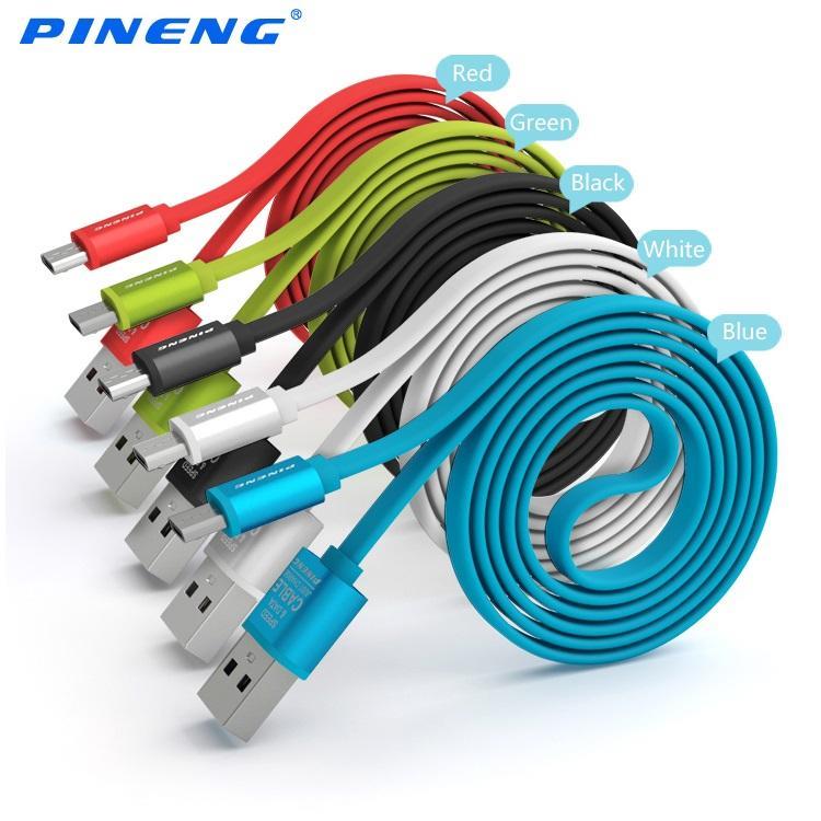 PINENG PN-303 Colourful Quick Fast Charge Micro USB Cable