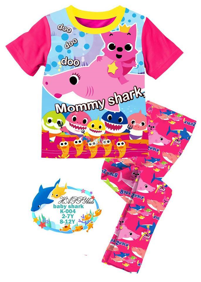 Pink Mommy Shark Doo Doo Pyjamas