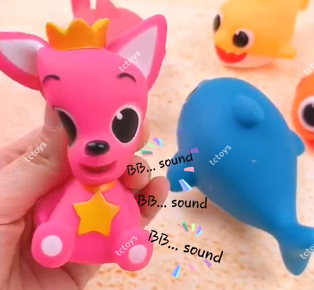 pinkfong bath toys