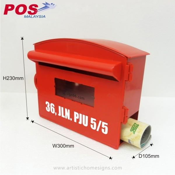 Kotak Peti Surat Mengikut Pos Malaysia