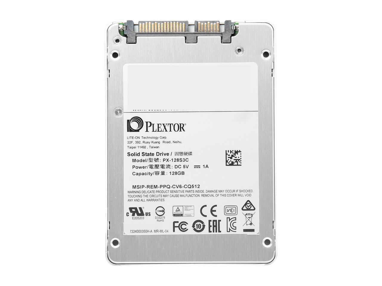 Plextor S3C 2.5&#39; 128GB SATA III 14nm TLC Internal Solid State Drive