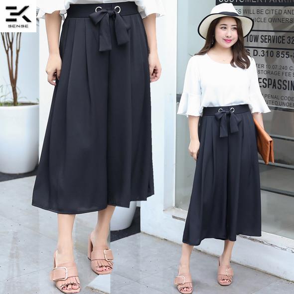 cheap plus size wide leg pants