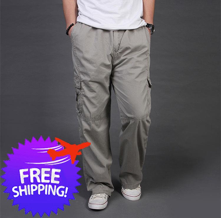 straight cut cargo pants