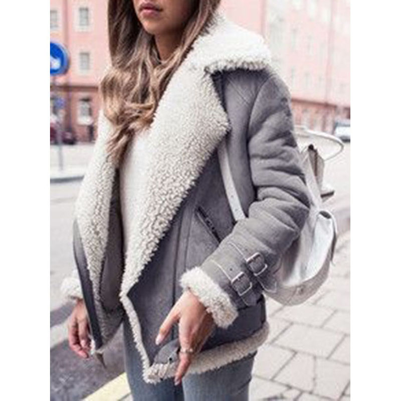 Plus Size Women Winter Jacket Cotton Wool Jaket Sejuk Wanita Oversized