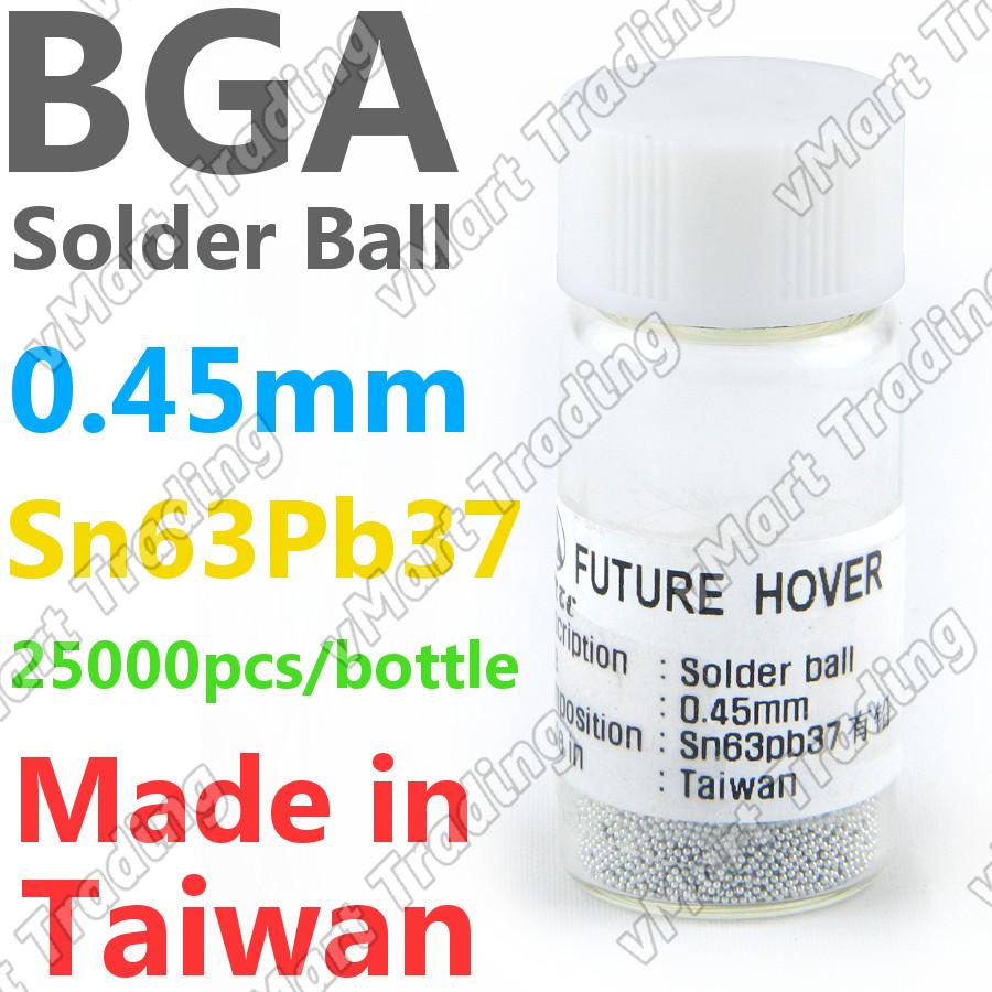 PMTC Sn63Pb37 BGA Solder Ball  25K 0.45mm