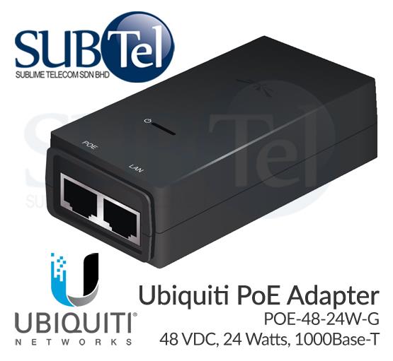 Ubiquiti POE-24-24W-G Power Over Ethernet Injector
