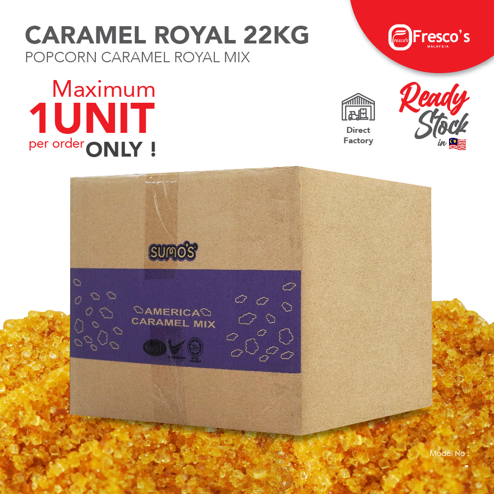 Popcorn Royal Caramel Mix 22kg