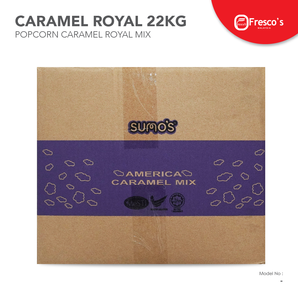 Popcorn Royal Caramel Mix 22kg