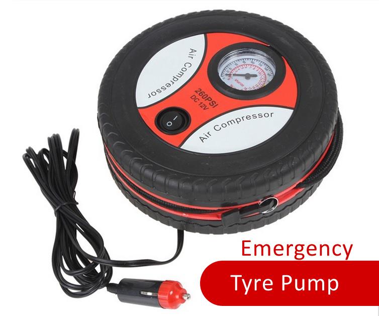 portable car tyre pump