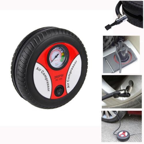 Portable Car Air Compressor 12v Auto Inflatable Pumps Tyre Tire