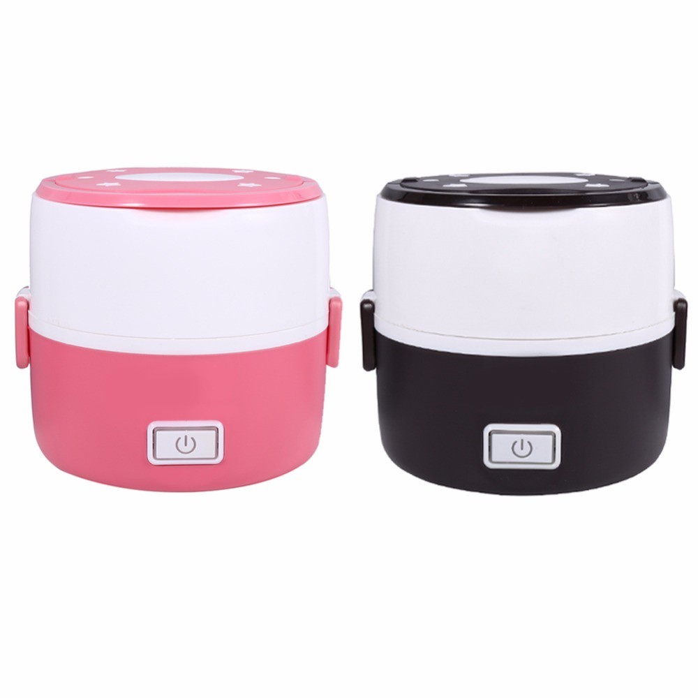 Portable Electric Heating Container Steaming Lunch Box - 2 Colors Available