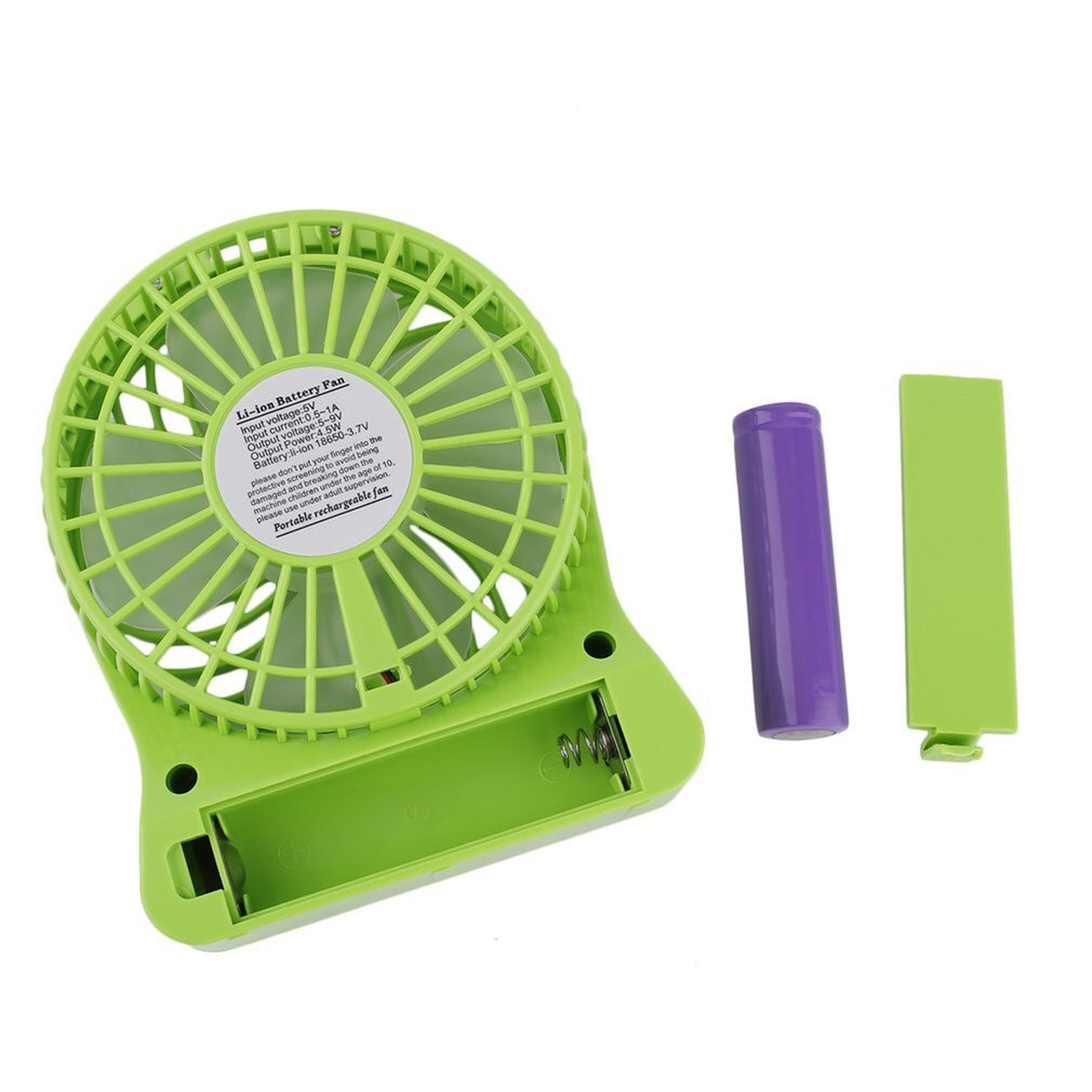 Portable Mini Fan With Rechargeable Battery