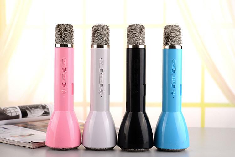 Portable Rechargetable Bluetooth Microphone + Speaker
