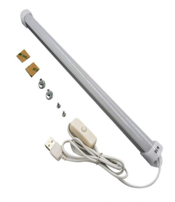 Portable USB Dc 5v Led Strip Light 35cm Desk Reading Lamp