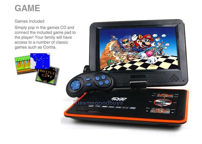 300 games on portable dvd player