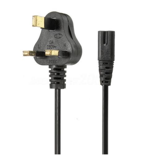 Power Cable For Playstation PS2 PS3 PS4 1.2 Meter