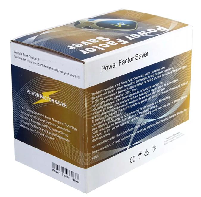 Power factor saver electricity saving box