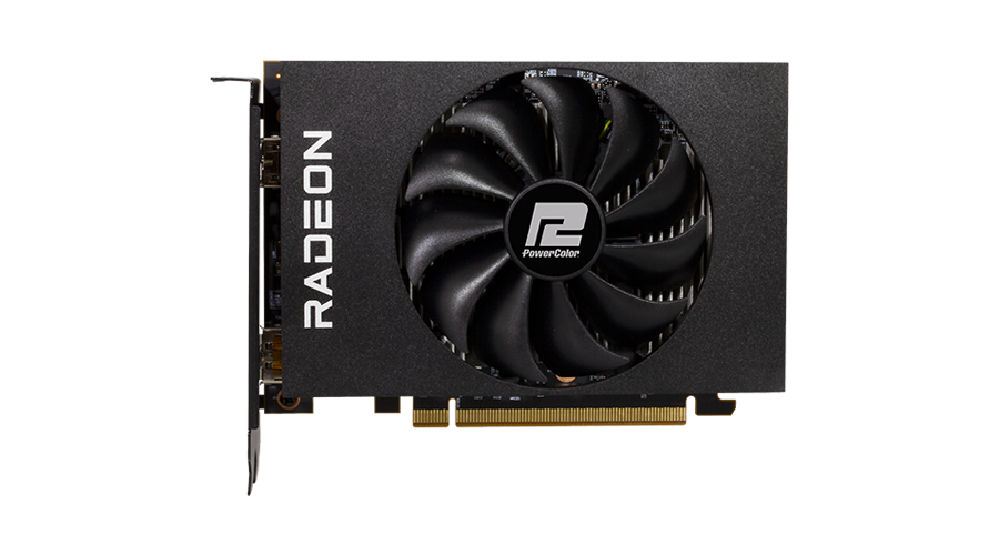 POWERCOLOR AMD RADEON RX 6400 ITX 4GB GDDR6 GRAPHIC CARD