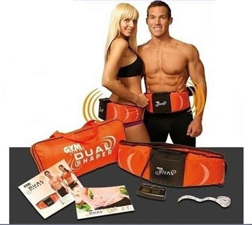 POWERFUL Massage Slimming Fitness Gym Form Dual Muscle Shaper Belt