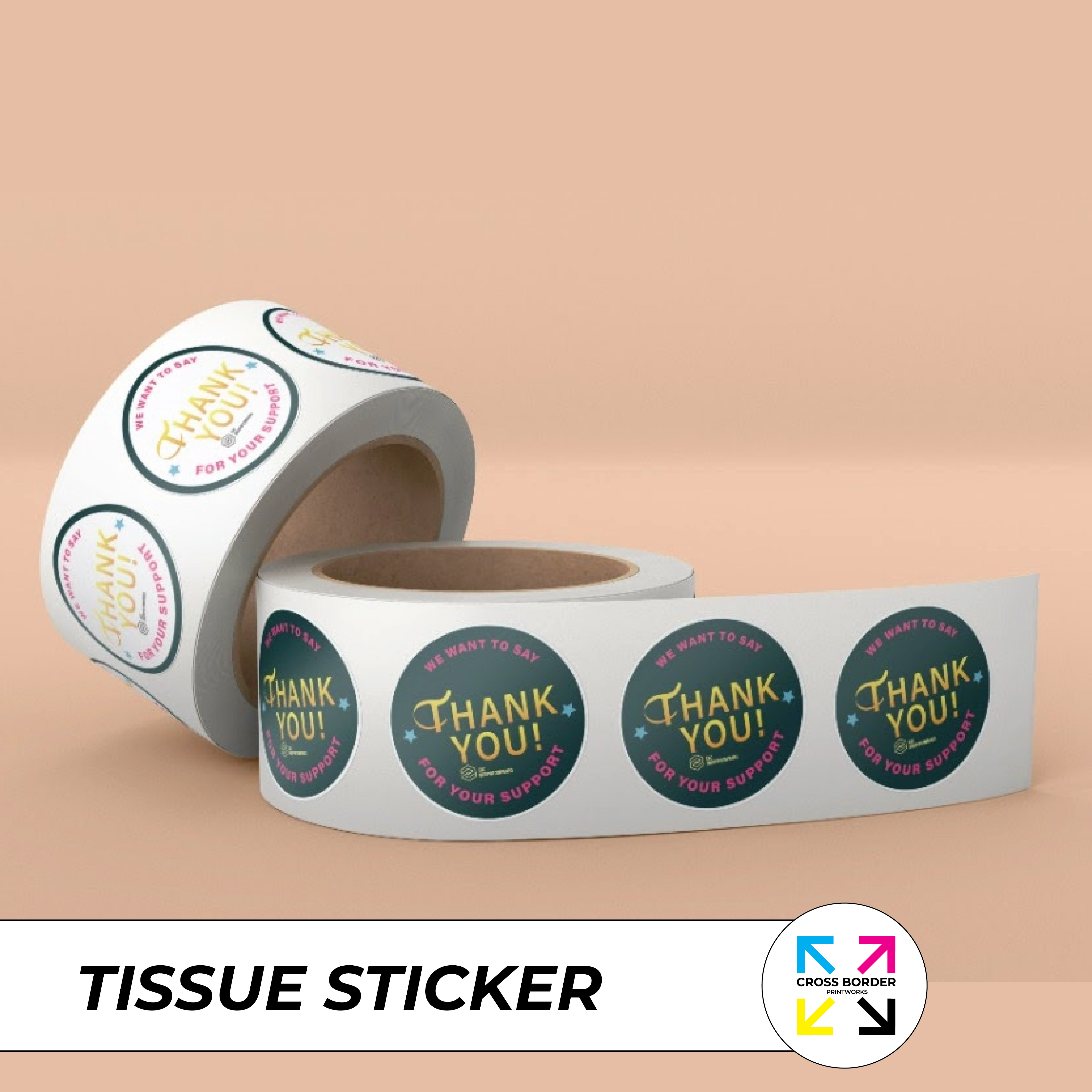 [Pre- Order] tissue sticker | label printing