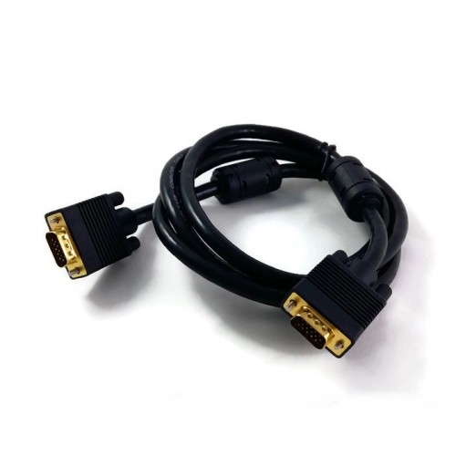 Premium 1.5m 3+9 VGA Male- Male Gold Plated Connection Cable