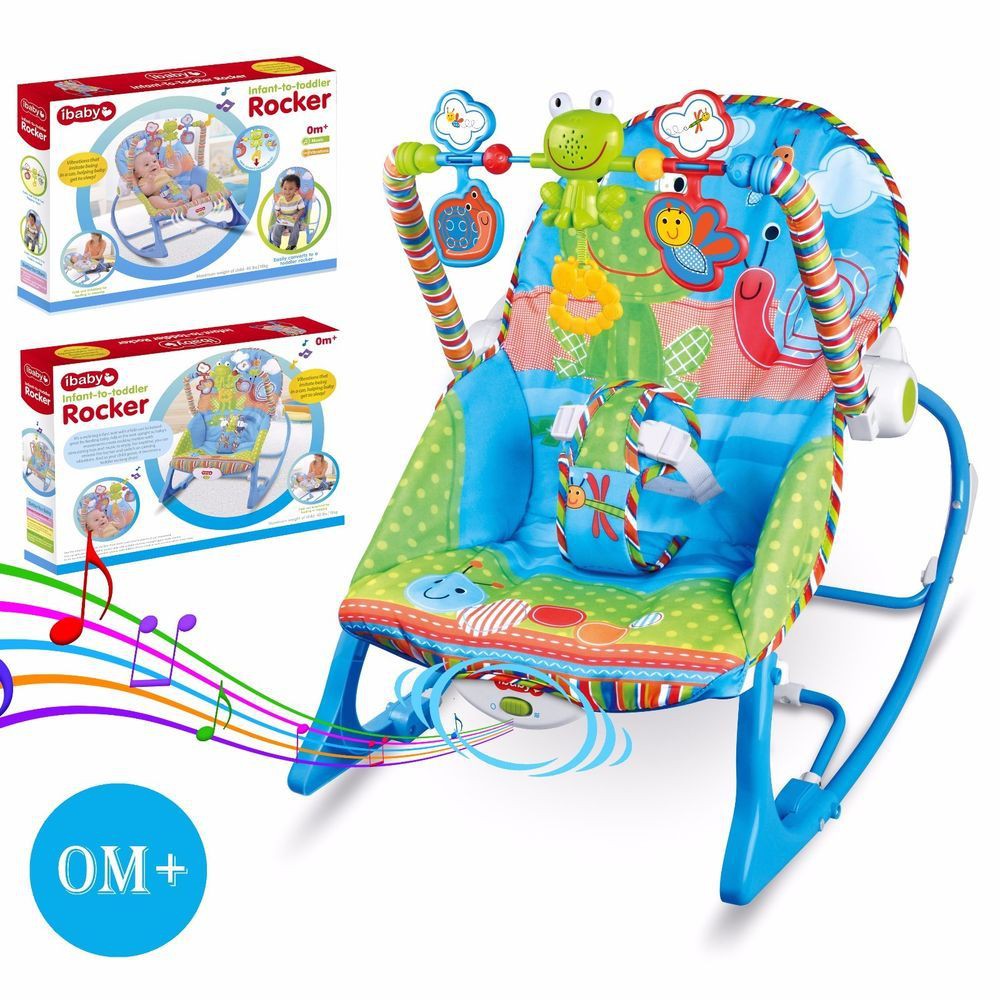 Premium Baby Rocker Bouncer New Born/Toddler Music Sleeping Baby Chair