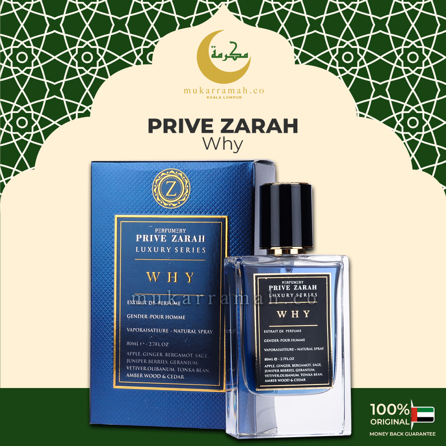 PRIVE ZARAH Luxury Series Perfume by Paris Corner