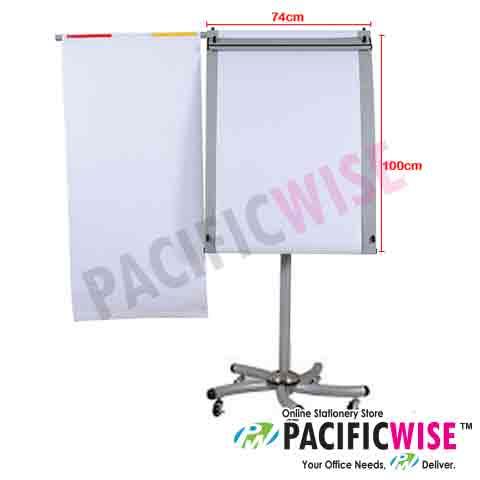 pacificwise equipment 74cm 100cm flip chart pro b2b industrial general office