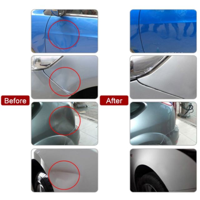 Professional Car Body Paintless Dent Lifter Repair Tool Puller +18 Tabs Hail R