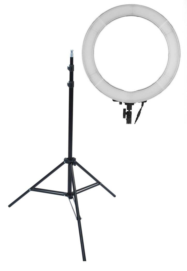 Professional LED Ring Light with Color Temperature Control with Stand
