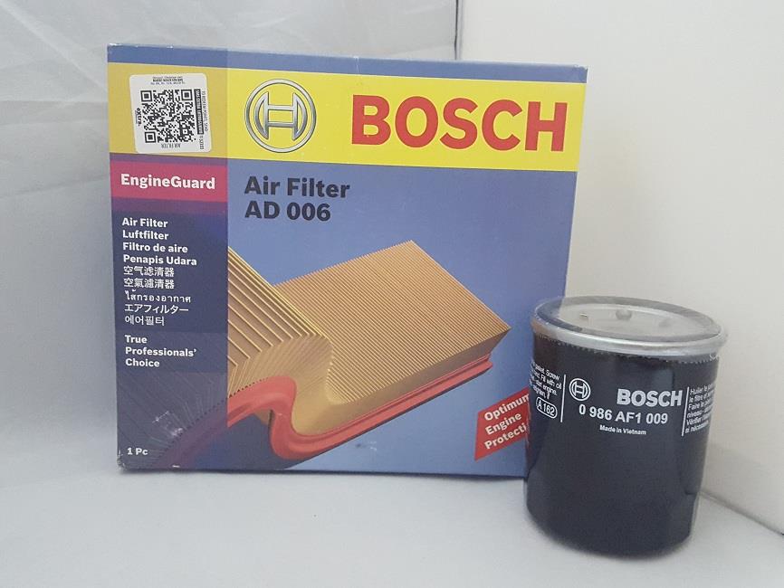 [PROMO] BOSCH AIR FILTER+OIL FILTER (end 3/15/2018 10:15 PM)