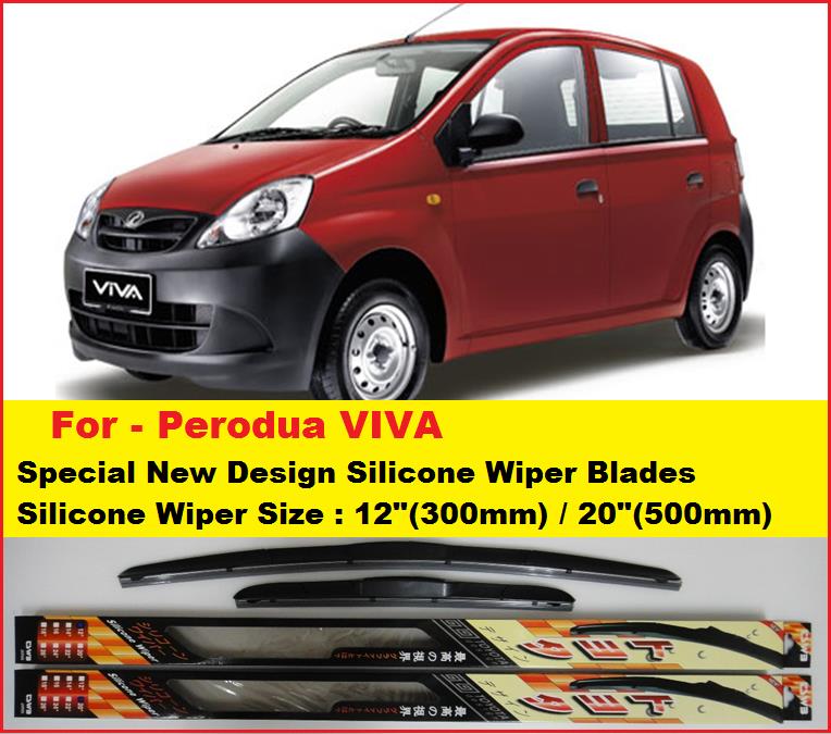 Perodua Viva Wiper Blade Size - Lamaran R