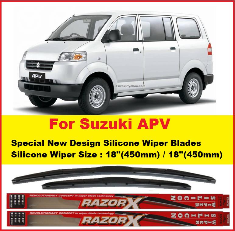 Promotion Suzuki APV TDS18 18 New Design Silicone Wiper Blades