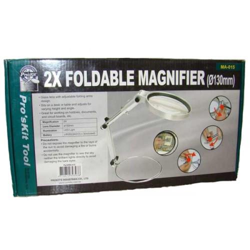 PROSKIT MA-015 2XFoldable Magnifier